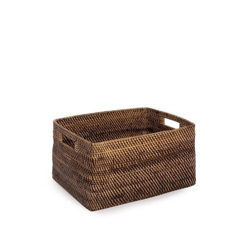 De Koloniale Tijdschriftenmand - Natuurlijk Bruin - M-Bazar Bizar Living-Ik Hout ervan.