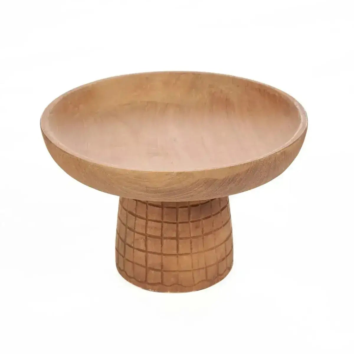 De Kotak-Kotak Taartschotel - Naturel-Bazar Bizar Living-Ik Hout ervan.