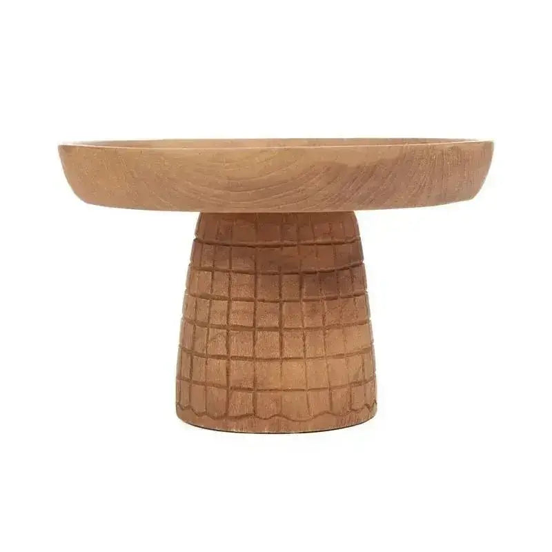 De Kotak-Kotak Taartschotel - Naturel-Bazar Bizar Living-Ik Hout ervan.