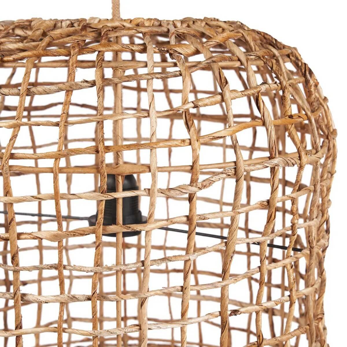 De Kuso-hanger - Naturel - L-Hanglampen-Bazar Bizar Living-Ik Hout ervan.
