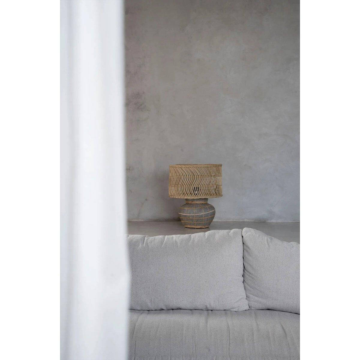 De Kythira Tafellamp - Natuurlijk Beton-tafellampen-Bazar Bizar Living-Ik Hout ervan.
