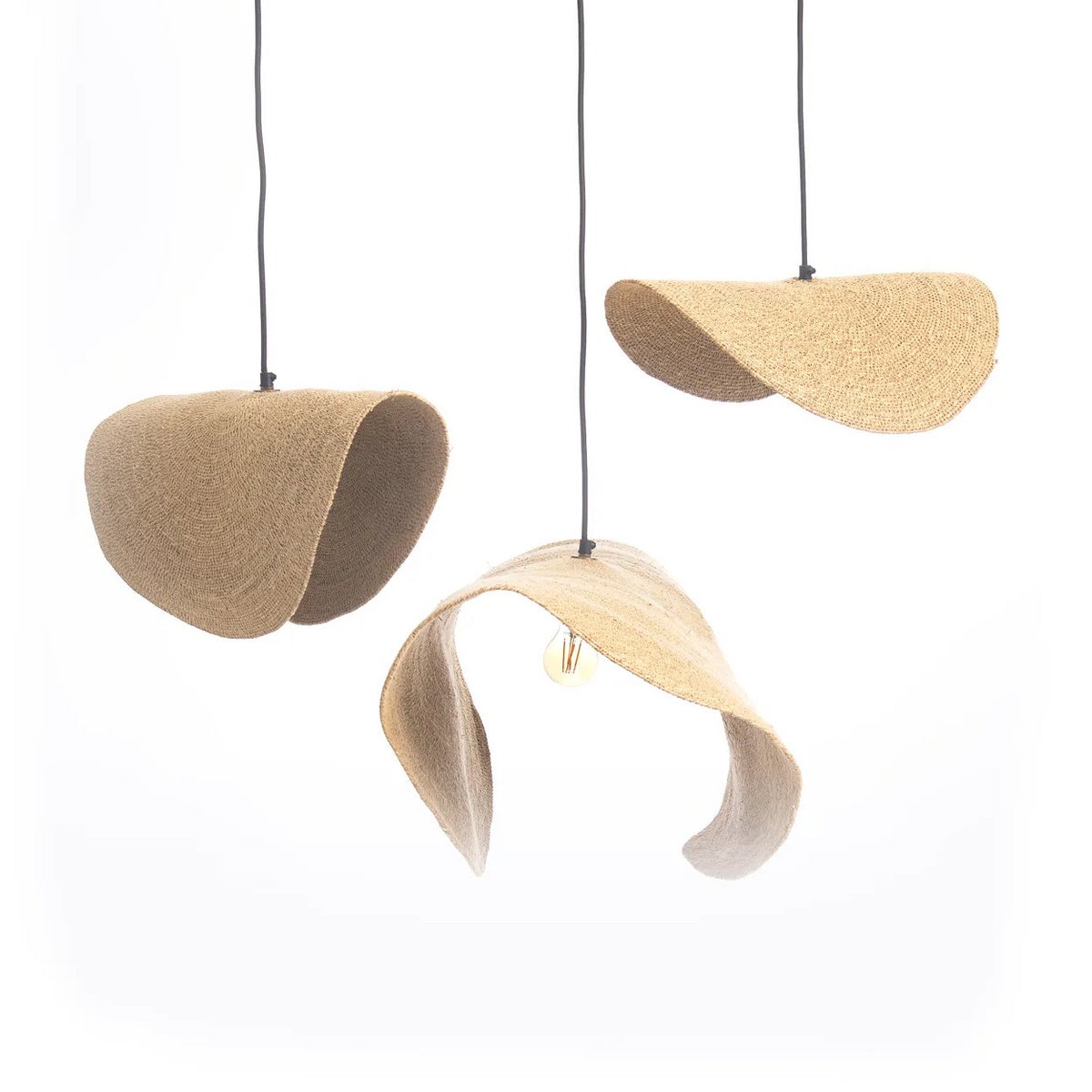 De Lovalova-hanger - Naturel - L-Hanglampen-Bazar Bizar Living-Ik Hout ervan.