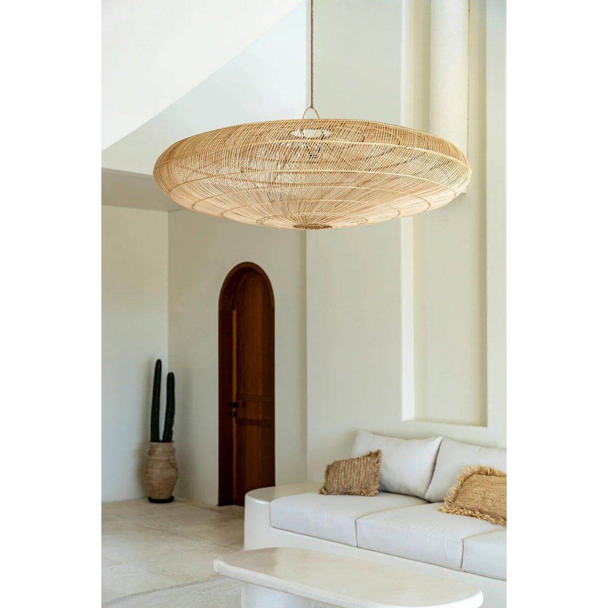 De Macaron Hanger - Naturel - XL-Hanglampen-Bazar Bizar Living-Ik Hout ervan.