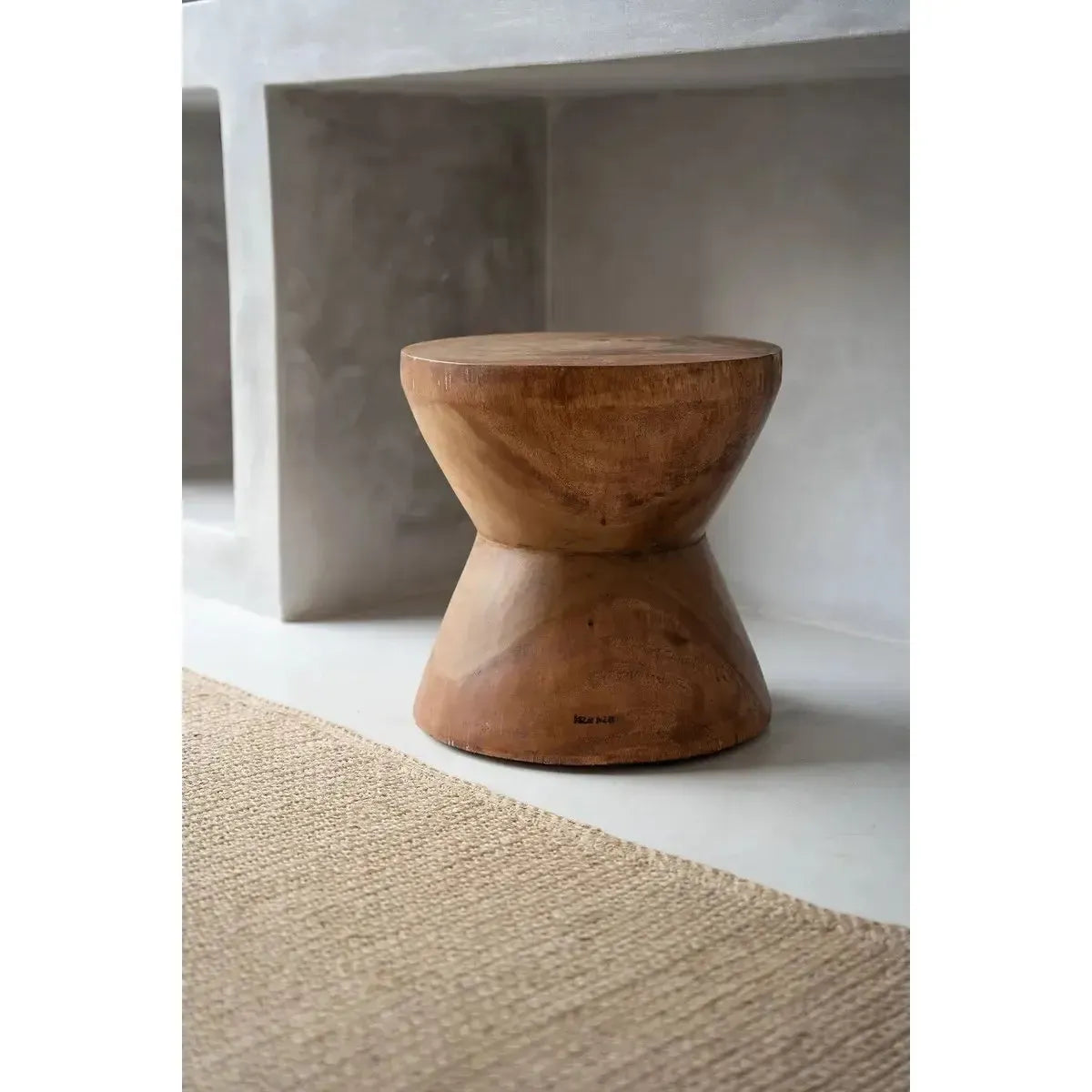 De Pacha Mama Kruk - Naturel-kruk-Bazar Bizar Living-Ik Hout ervan.