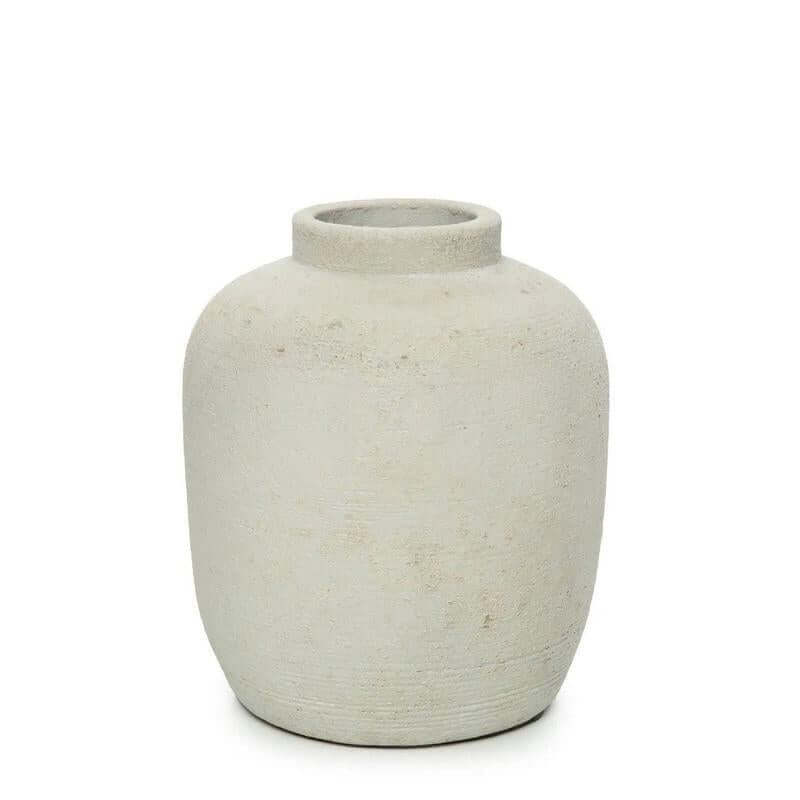 De Peaky Vaas - Beton - L-Bazar Bizar Living-Ik Hout ervan.