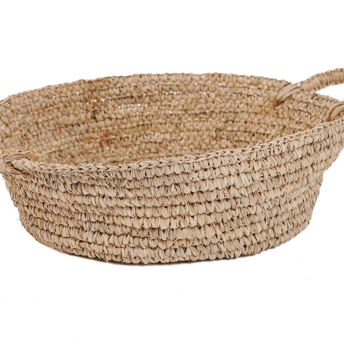 De Raffia Mandenbakken - Naturel - M
