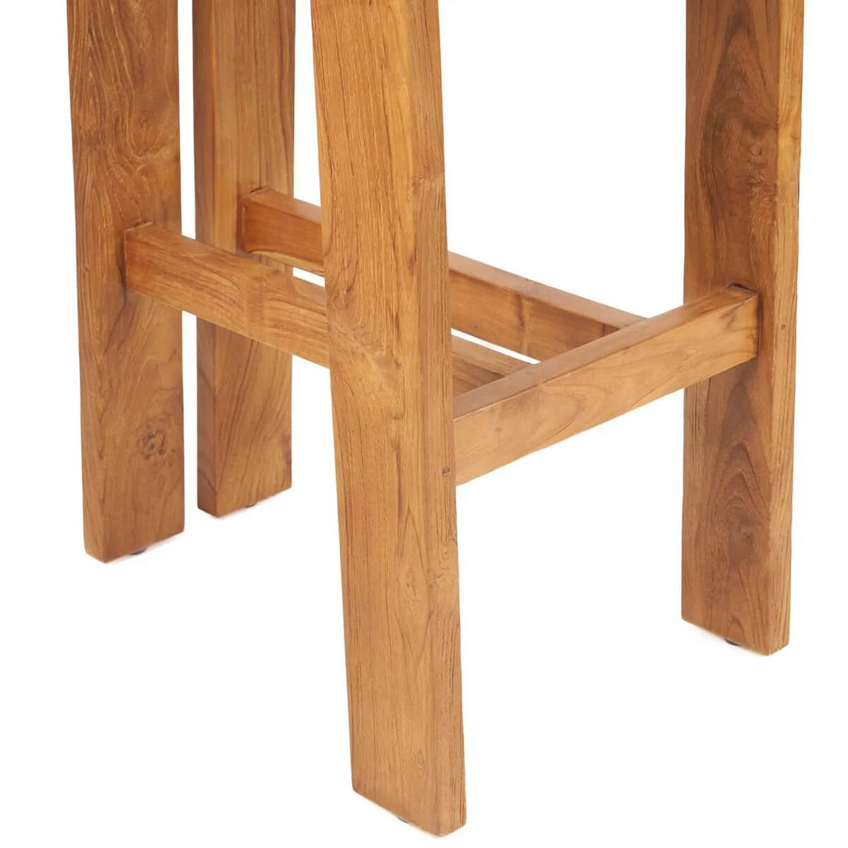De Sama Sama Barkruk - Naturel-barkruk-Bazar Bizar Living-Ik Hout ervan.