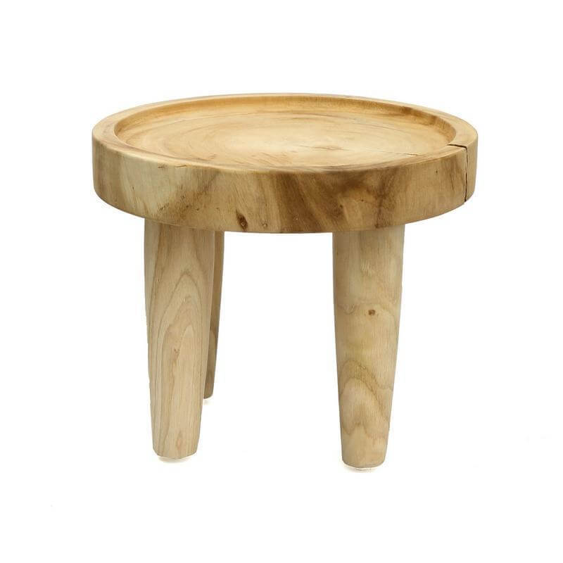 De Samanea Bijzettafel - Naturel-bijzettafel-Bazar Bizar Living-Ik Hout ervan.