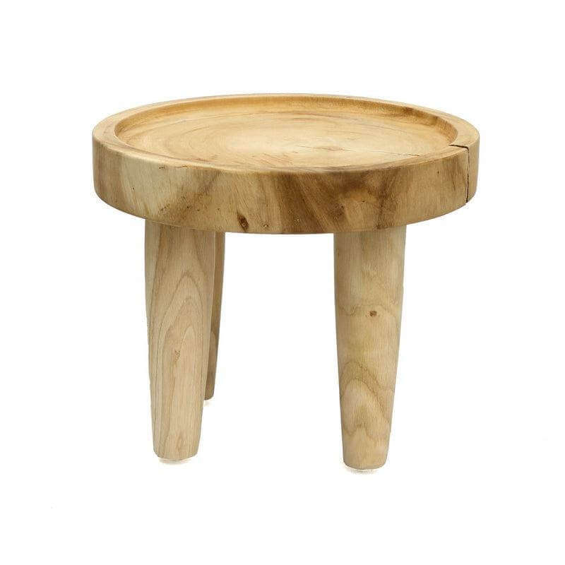 De Samanea bijzettafel voor buiten en binnen, perfect voor een boho sfeer in tuin of terras.