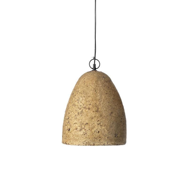 Papier-maché hanglamp Savana