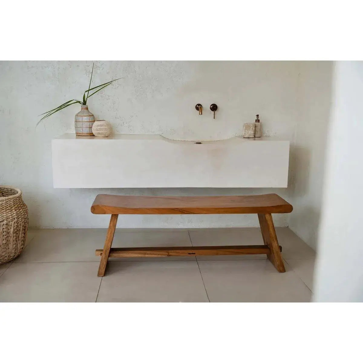 De Suar Bank - Naturel - 120-bank-Bazar Bizar Living-Ik Hout ervan.