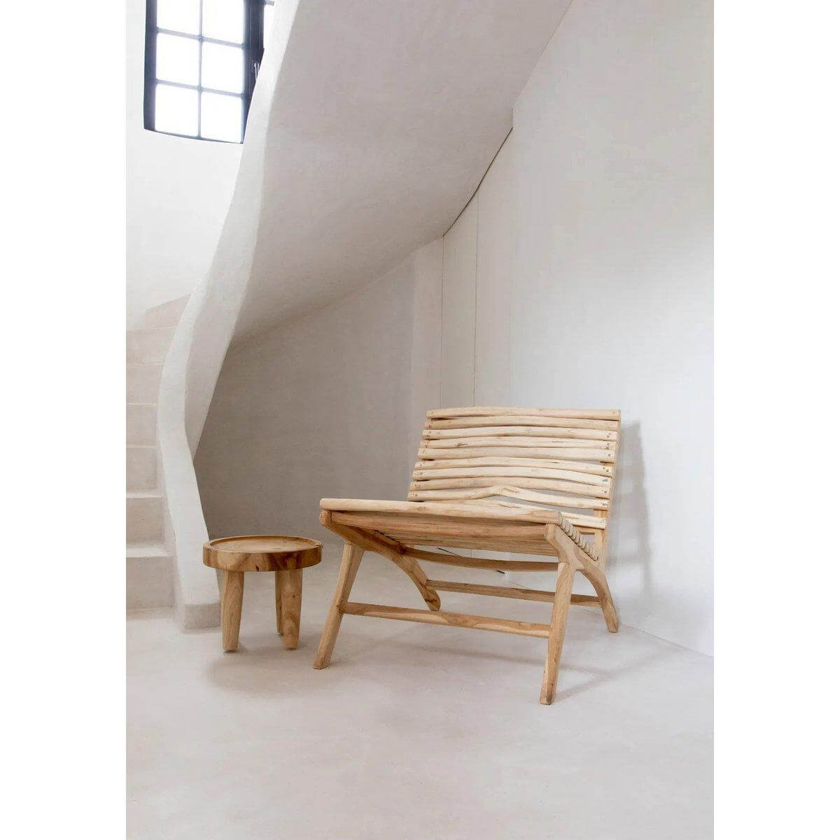 De Suar Bijzettafel - Naturel-bijzettafel-Bazar Bizar Living-Ik Hout ervan.