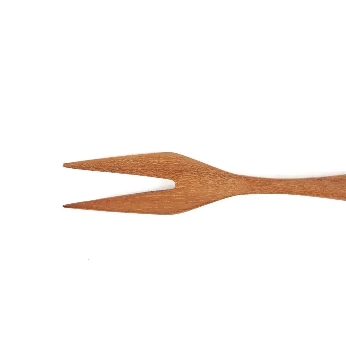 De Tapasvork - Naturel- set van 8-Servies-Bazar Bizar Living-Ik Hout ervan.
