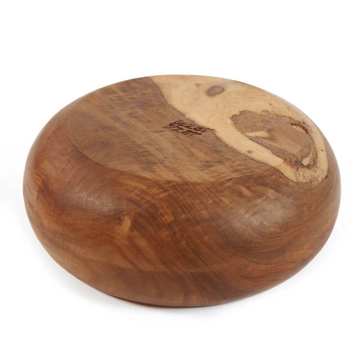 De Teakwortel Fruitschaal-Bazar Bizar Living-Ik Hout ervan.