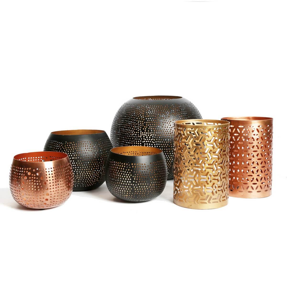 De holle zigzag - goud - m-Bazar Bizar Living-Ik Hout ervan.