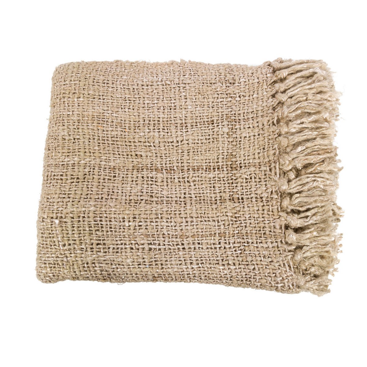 De s'il vous Plaid - Beige-Plaids-Bazar Bizar Living-Ik Hout ervan.