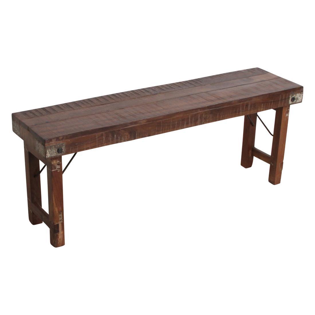 Eetkamerbank inklapbaar - 120 cm-tafel-Raw Materials-Ik Hout ervan.