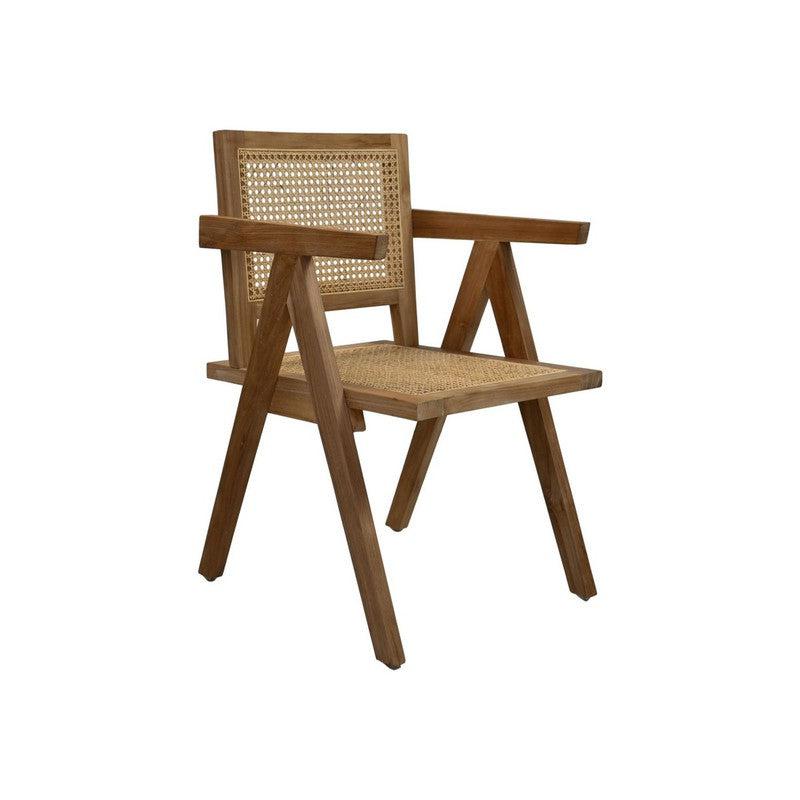 Eetkamerstoel - Teak/rotan-stoelen-HSM Collection-Ik Hout ervan.