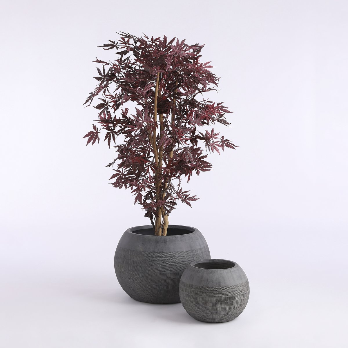 Esdoorn Kunstplant - H140 x Ø80 cm - rood-Mica Decorations-Ik Hout ervan.