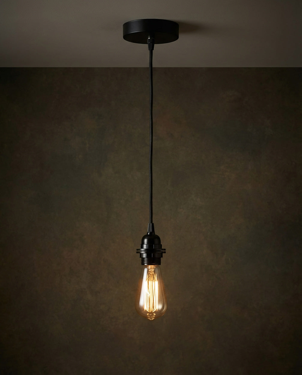 Lampfitting voor Plafond Zwart