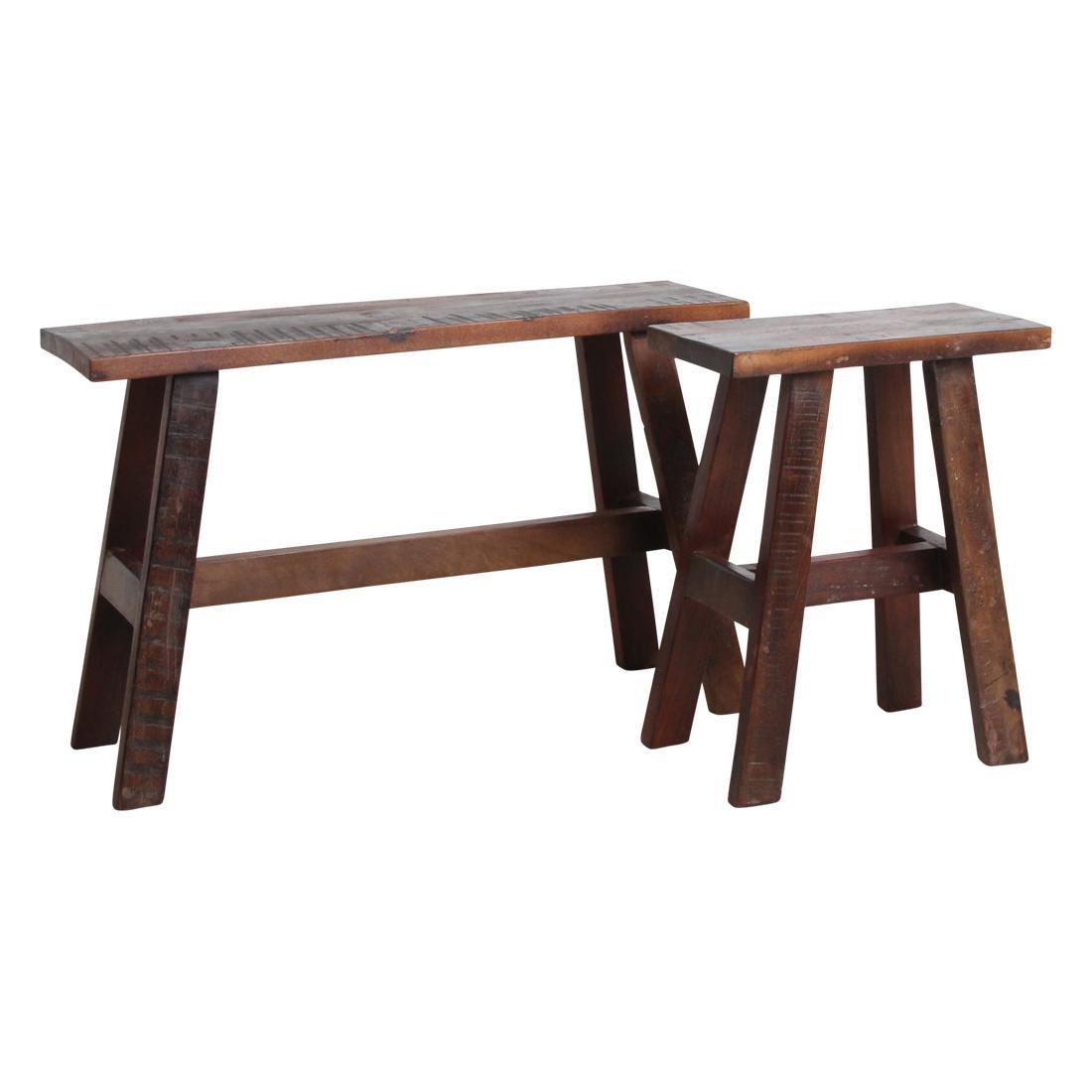 Factory 'bus stop' bankje medium-bank-Raw Materials-Ik Hout ervan.