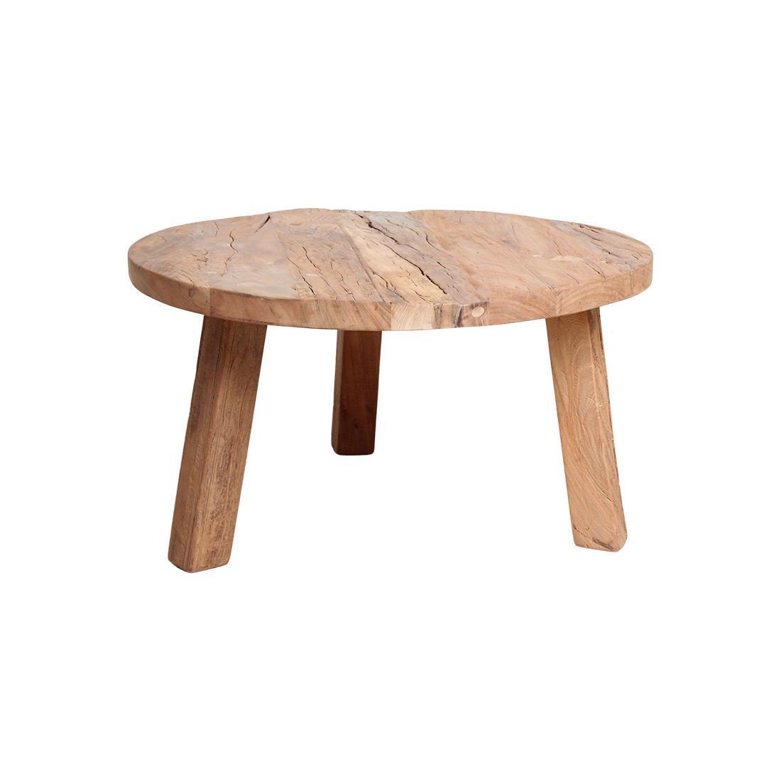 Farmwood salontafel rond-salontafel-Raw Materials-Ik Hout ervan.