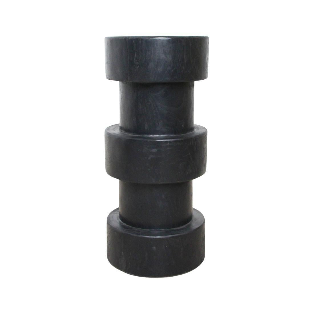 Forma barkruk Totoma zwart-barkruk-Raw Materials-Ik Hout ervan.