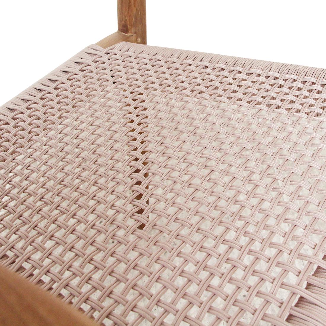 Freya tuinstoel met armleuning naturel - donker teakhout-Tuin stoelen-Raw Materials-Ik Hout ervan.