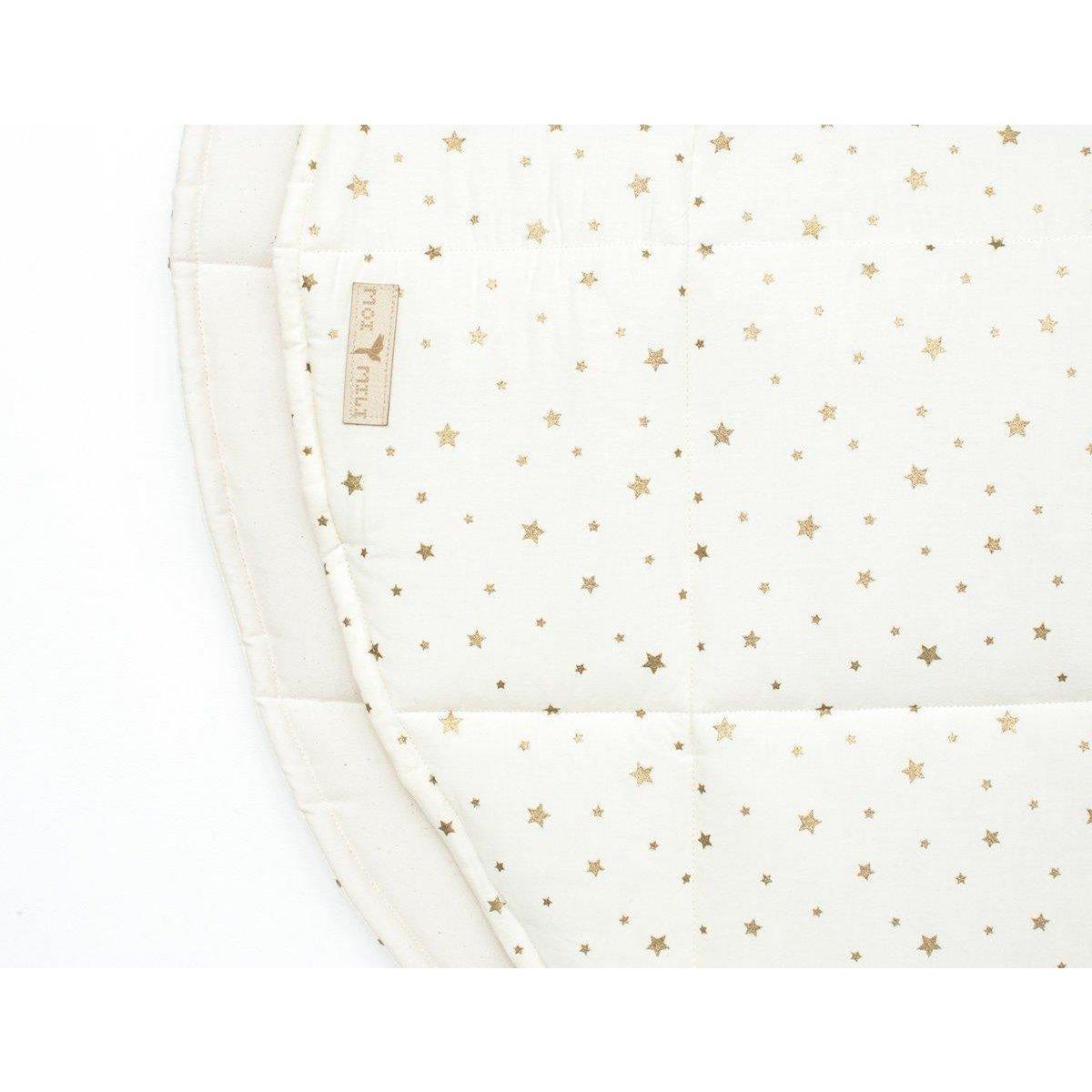 "Gold Star" Tipi met guirlande en mattenset-Moi Mili-Ik Hout ervan.