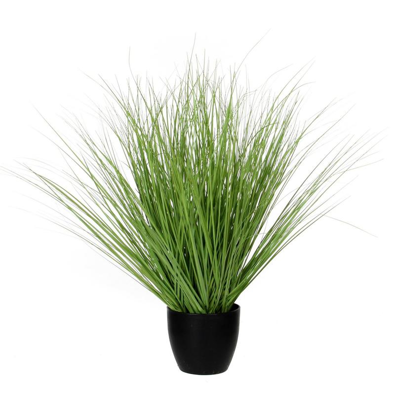 Gras Kunstplant - H68 x Ø50 cm - Groen-Mica Decorations-Ik Hout ervan.