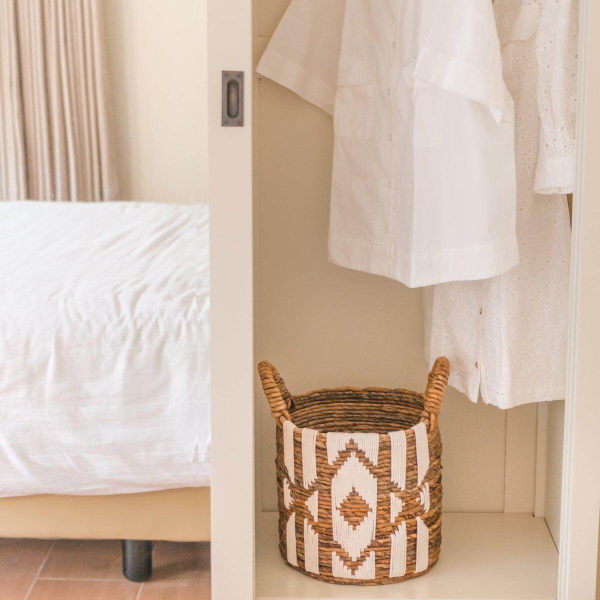 Grote opbergmand NASARI van bananenvezel