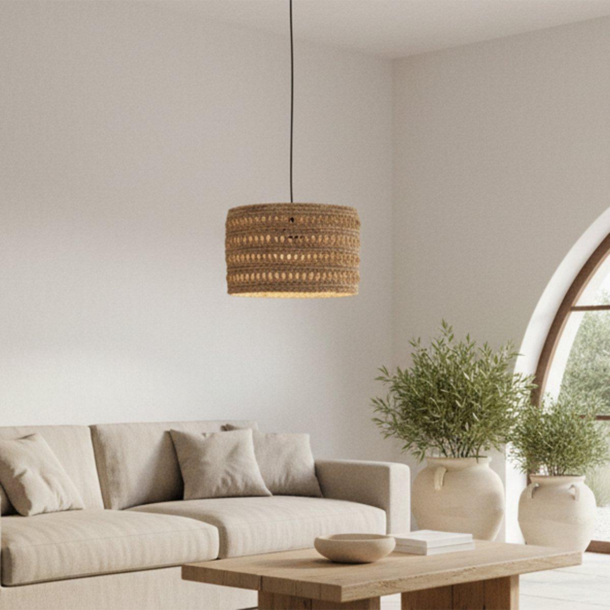Herba hanglamp naturel medium