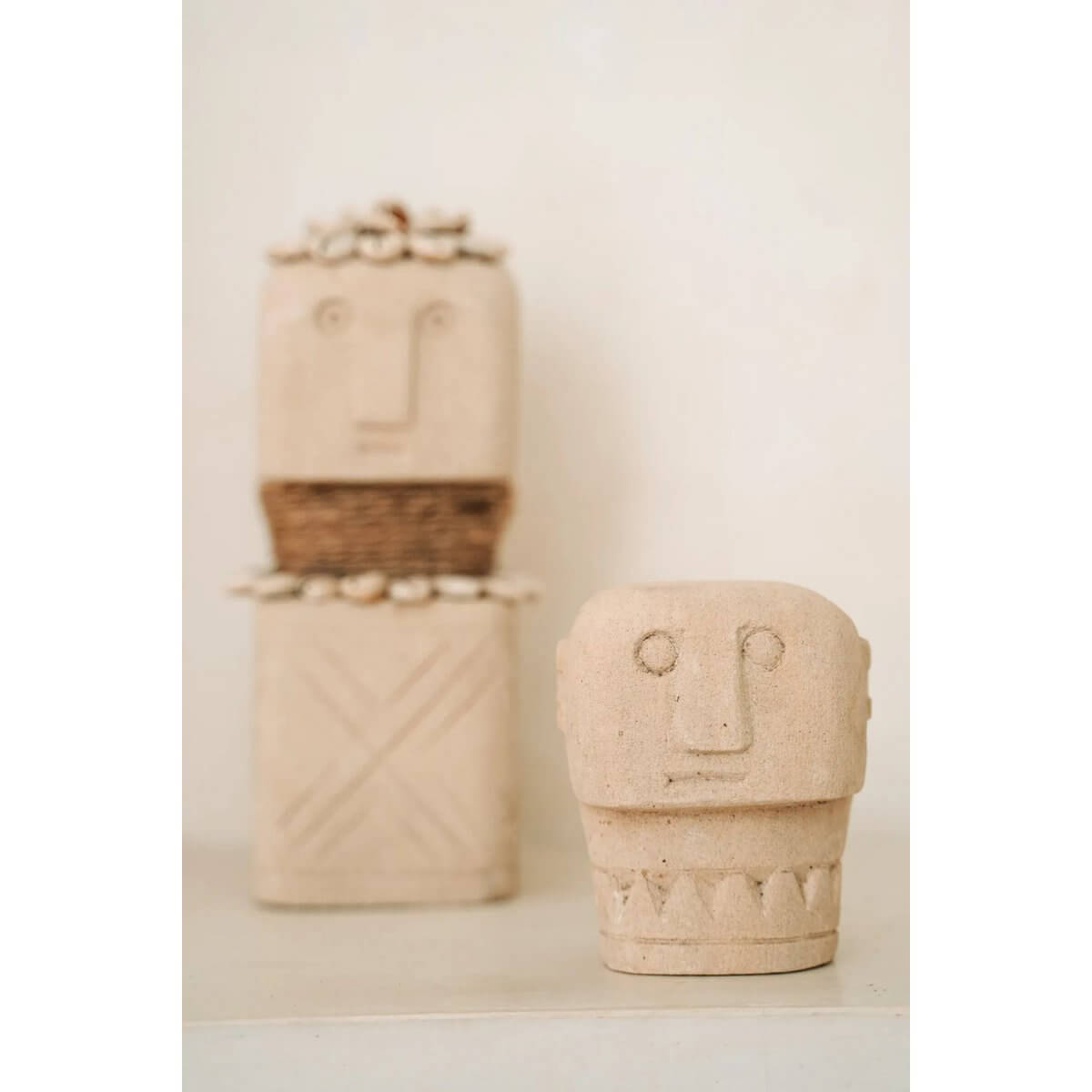 Het Sumba-stenen beeld% 2309