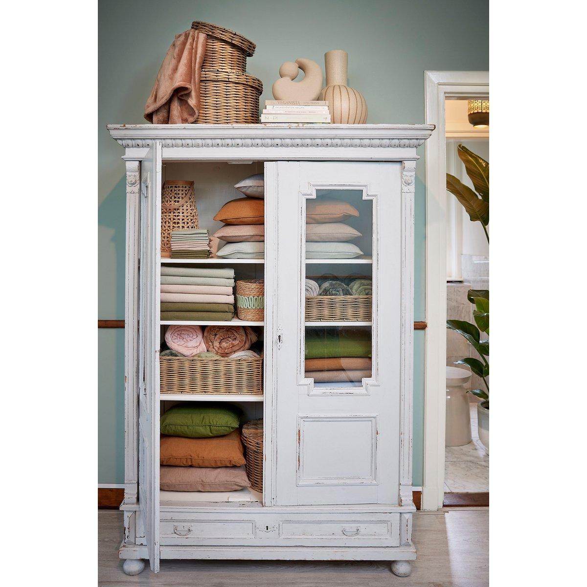 Holm Vaas - H42 x Ø28 cm - Keramiek - Crème-vazen-Mica Decorations-Ik Hout ervan.