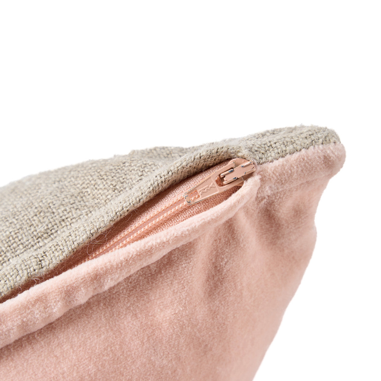 De fluwelen Divorce kussenhoes - natuurlijk roze - 30x50