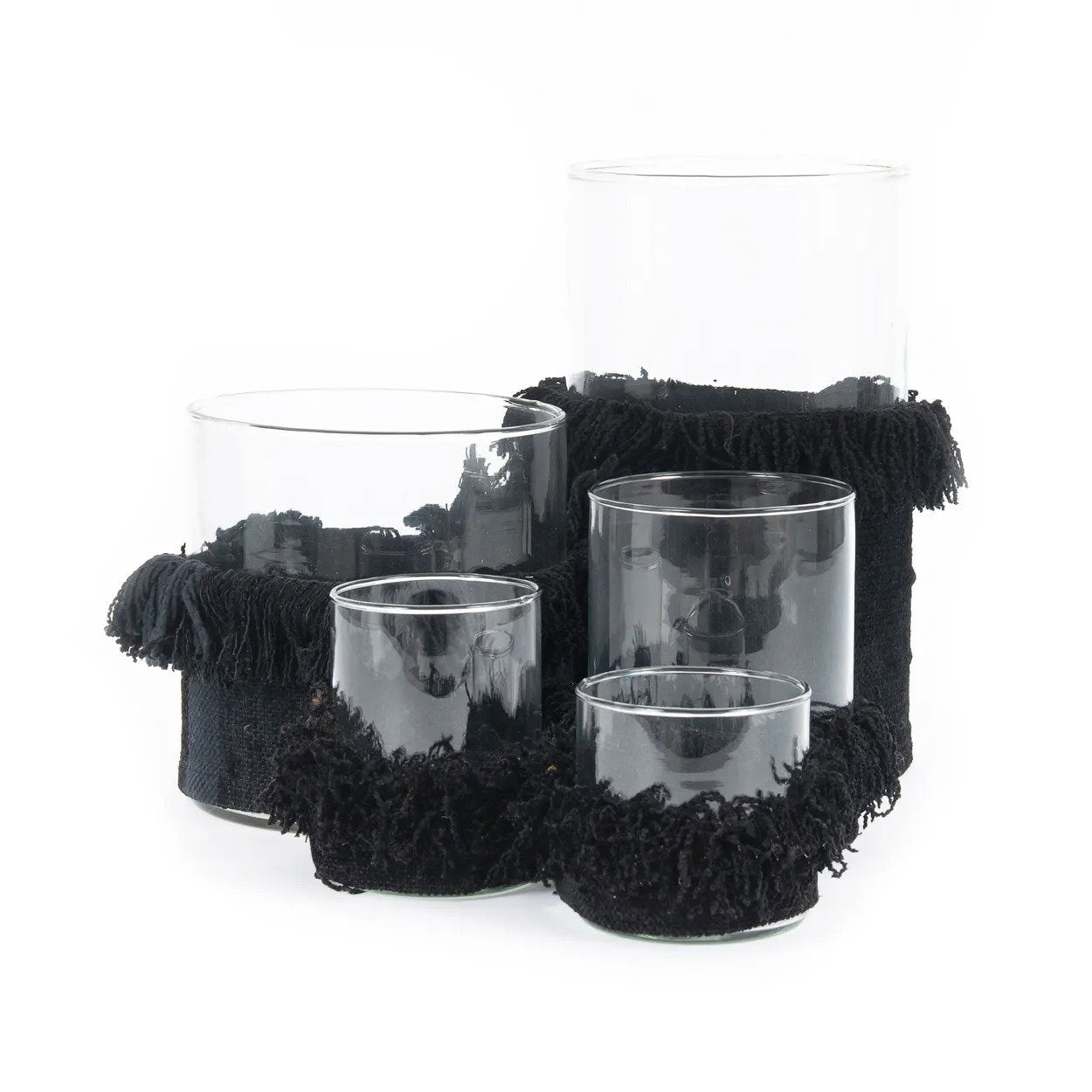 De Oh My Gee Kandelaar - Zwart Fluweel - M