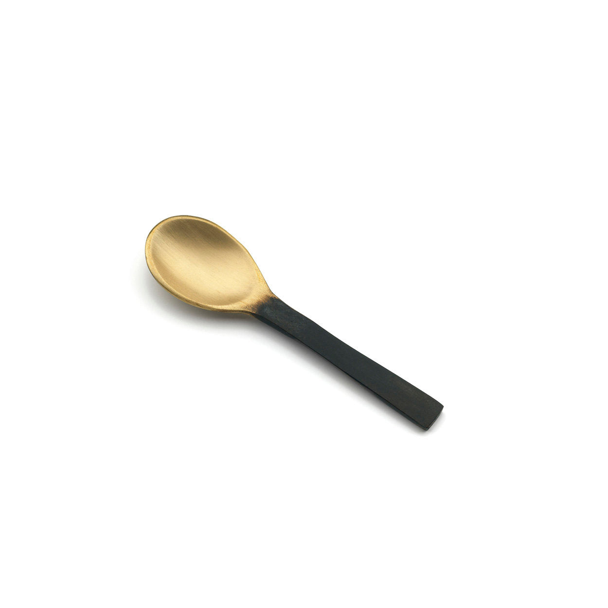 De mini-zoutschep - zwart met goud - S