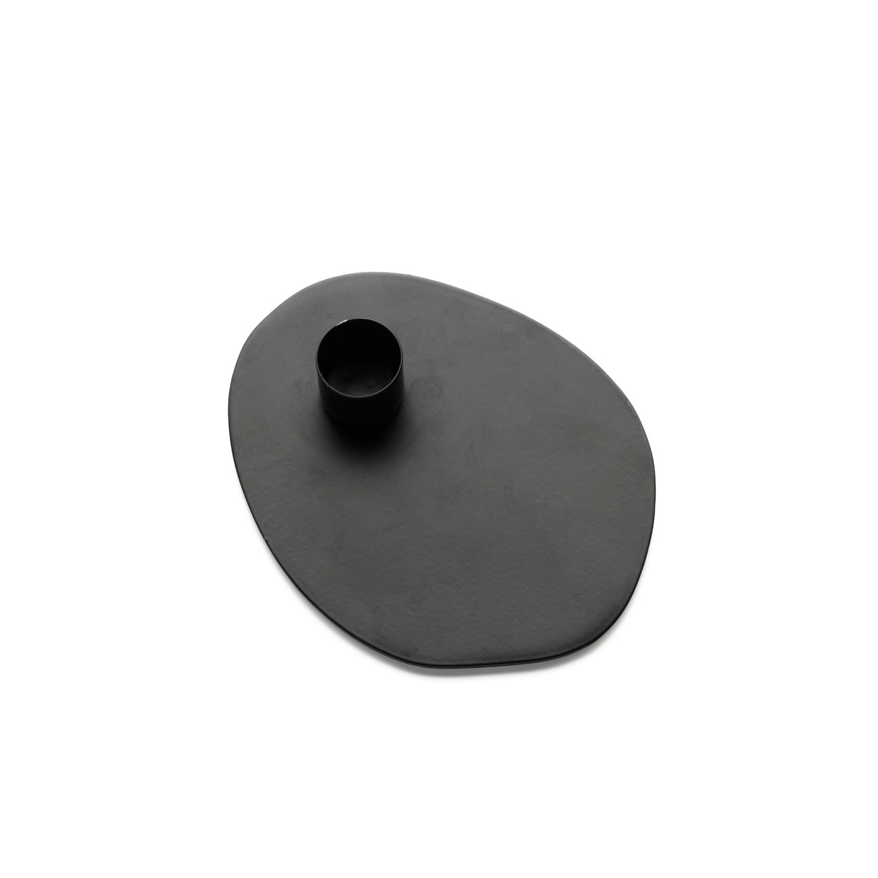 De Glowpad kaarsenhouder - Zwart - S