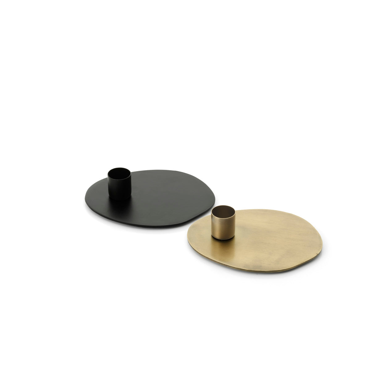 The Glowpad kaarsenhouder - goud - S