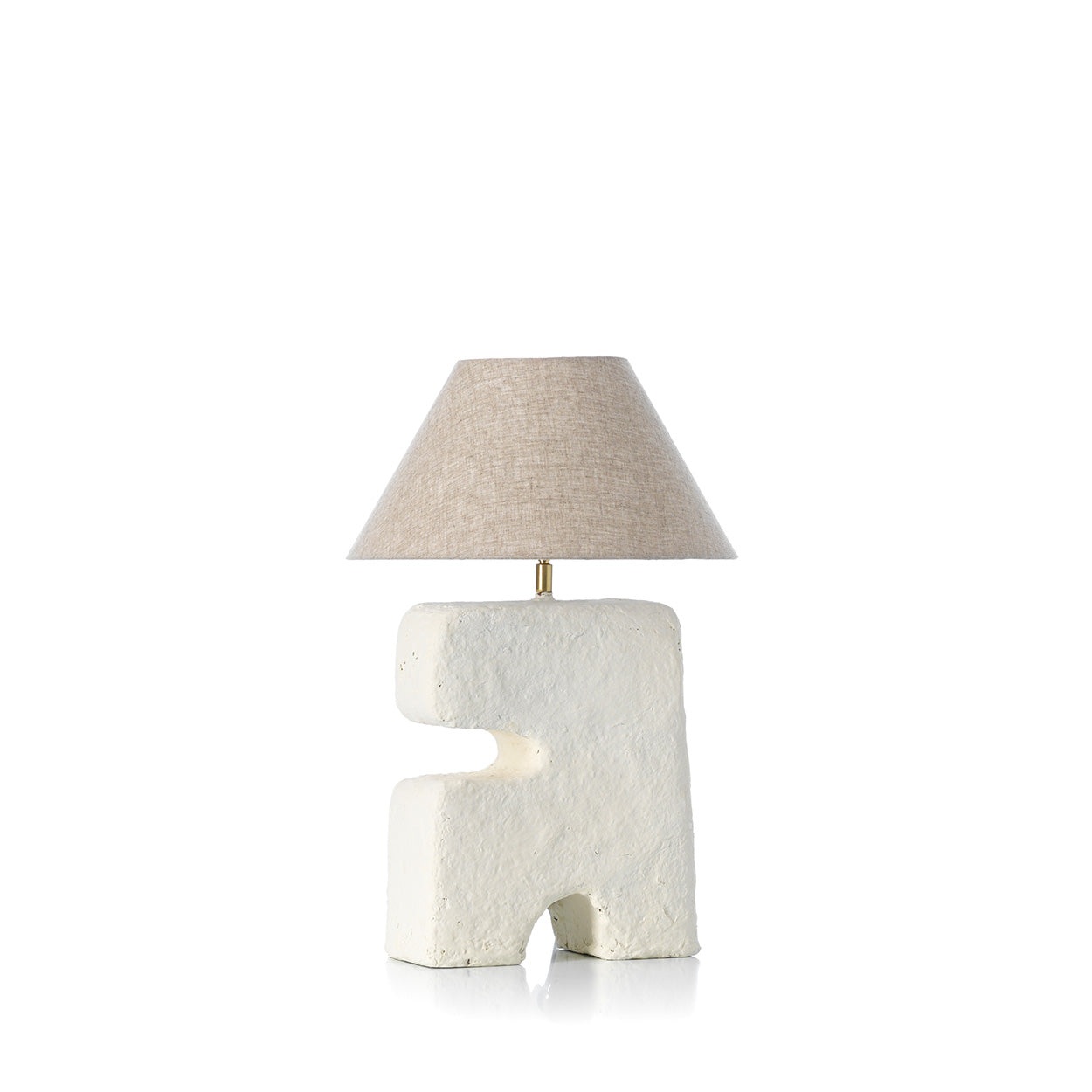 Papier-maché tafellamp L'Objet
