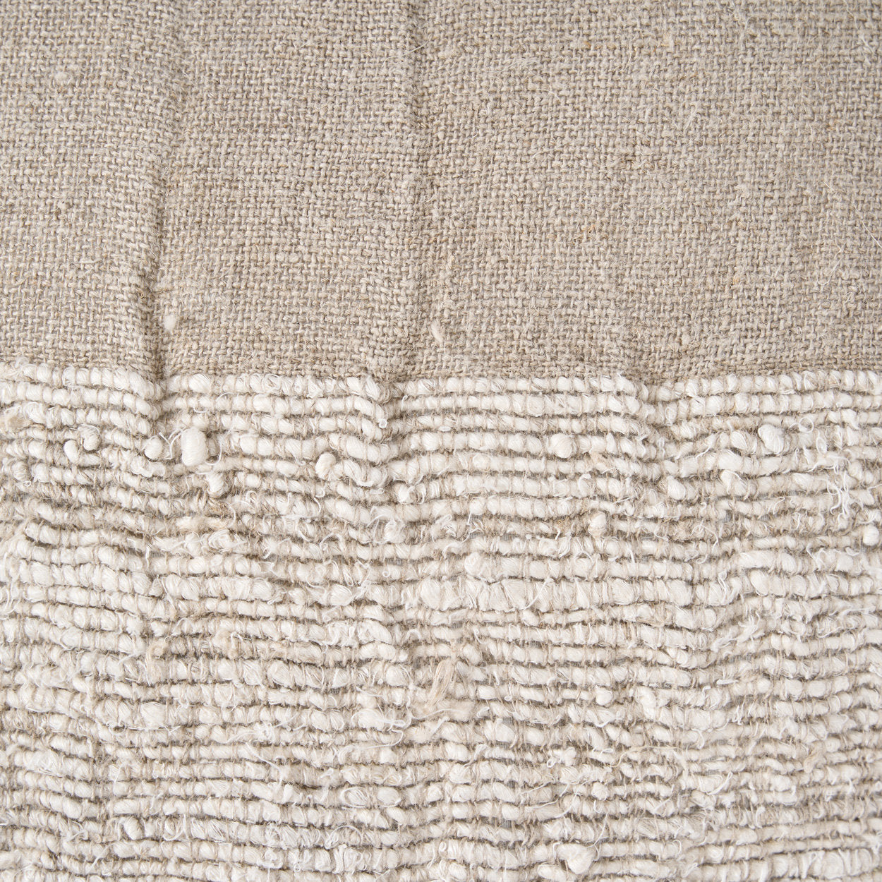 The Linen Edit Kussenhoes - Naturel