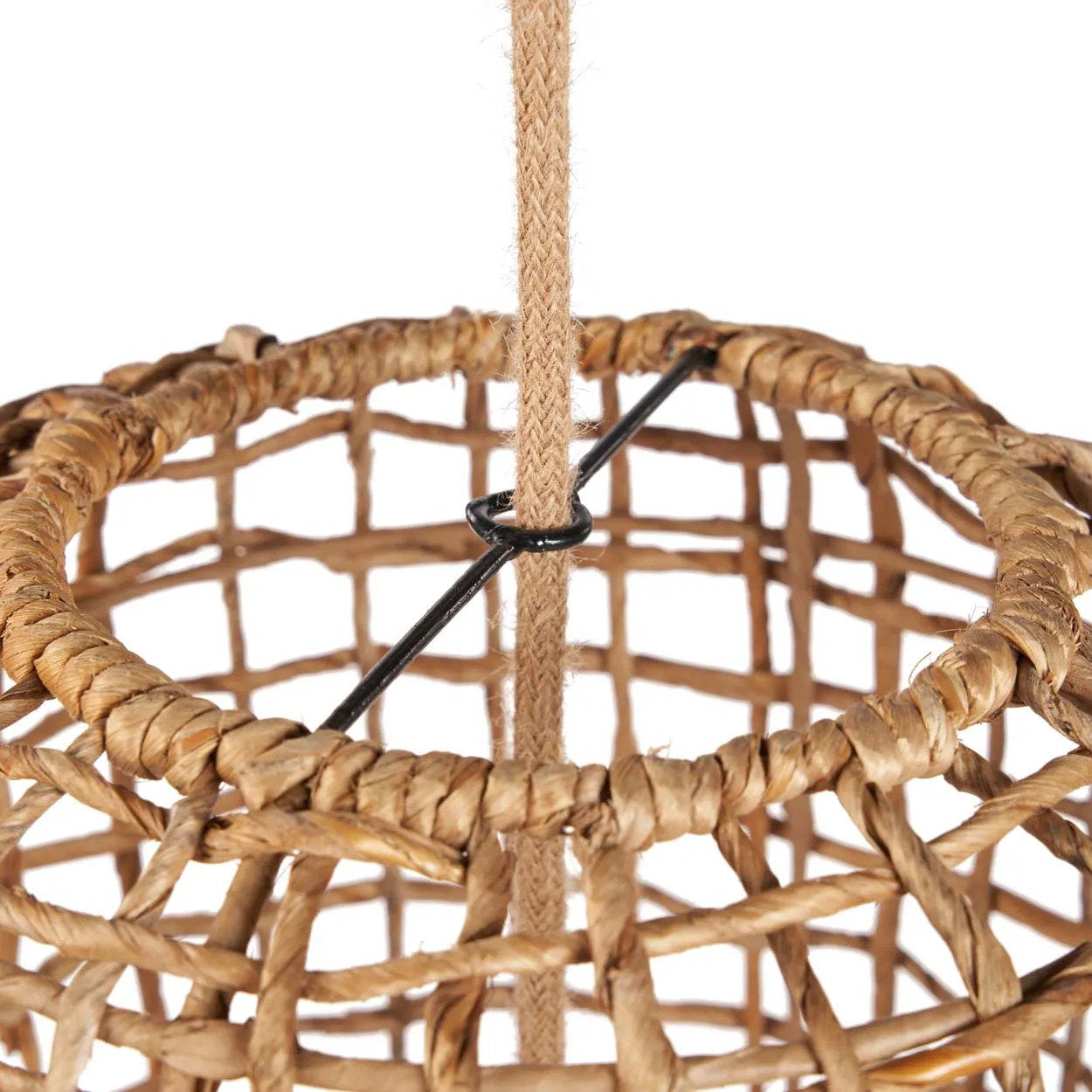 Sfeerbeeld van bananenblad hanglamp guanyin 25 cm