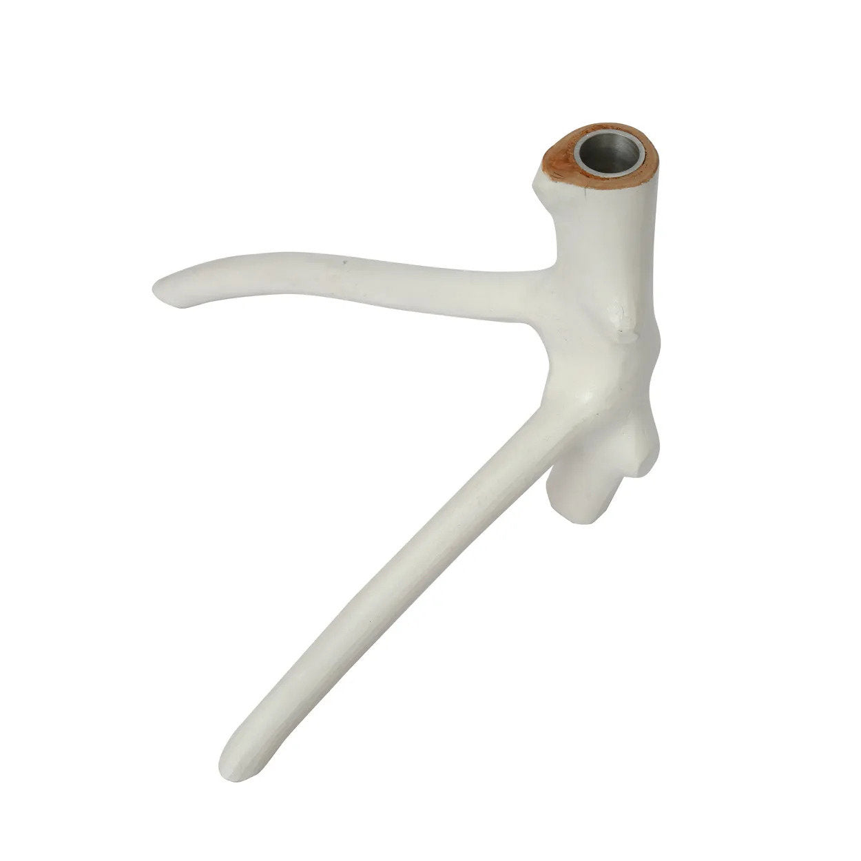 The Triple Twig Candle Holder - Wit