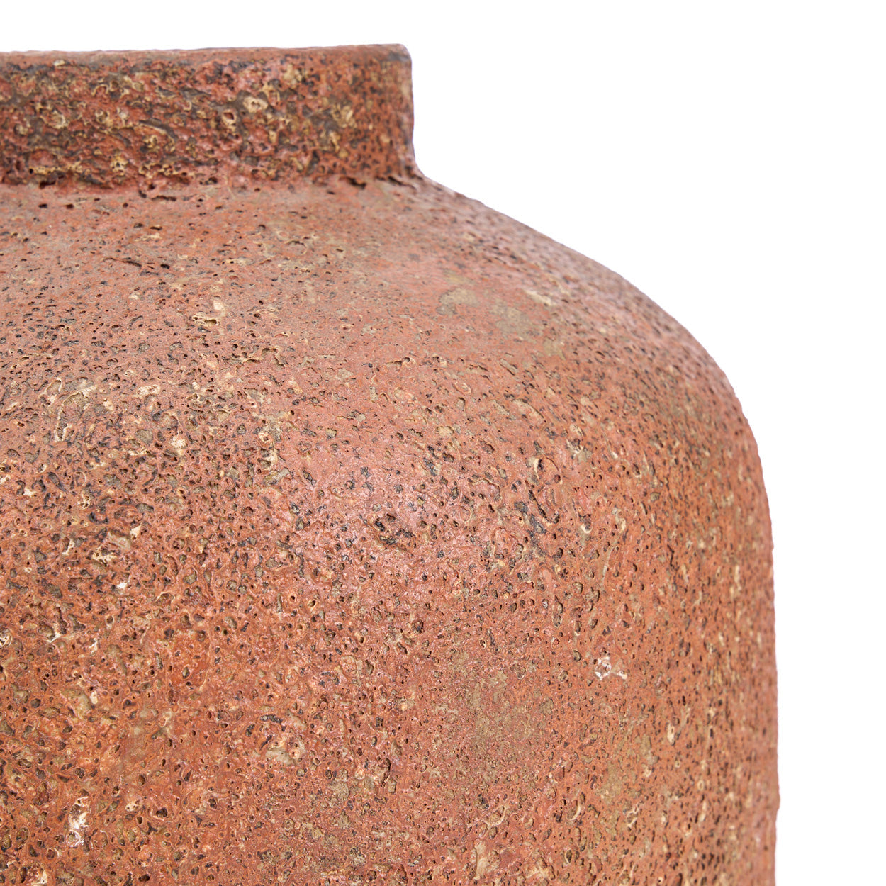 De Clay Echo-vaas - terracotta - L