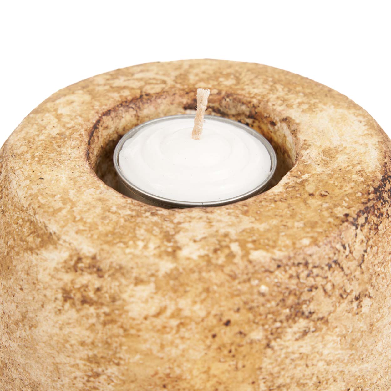 De Cavestone kandelaar - crème
