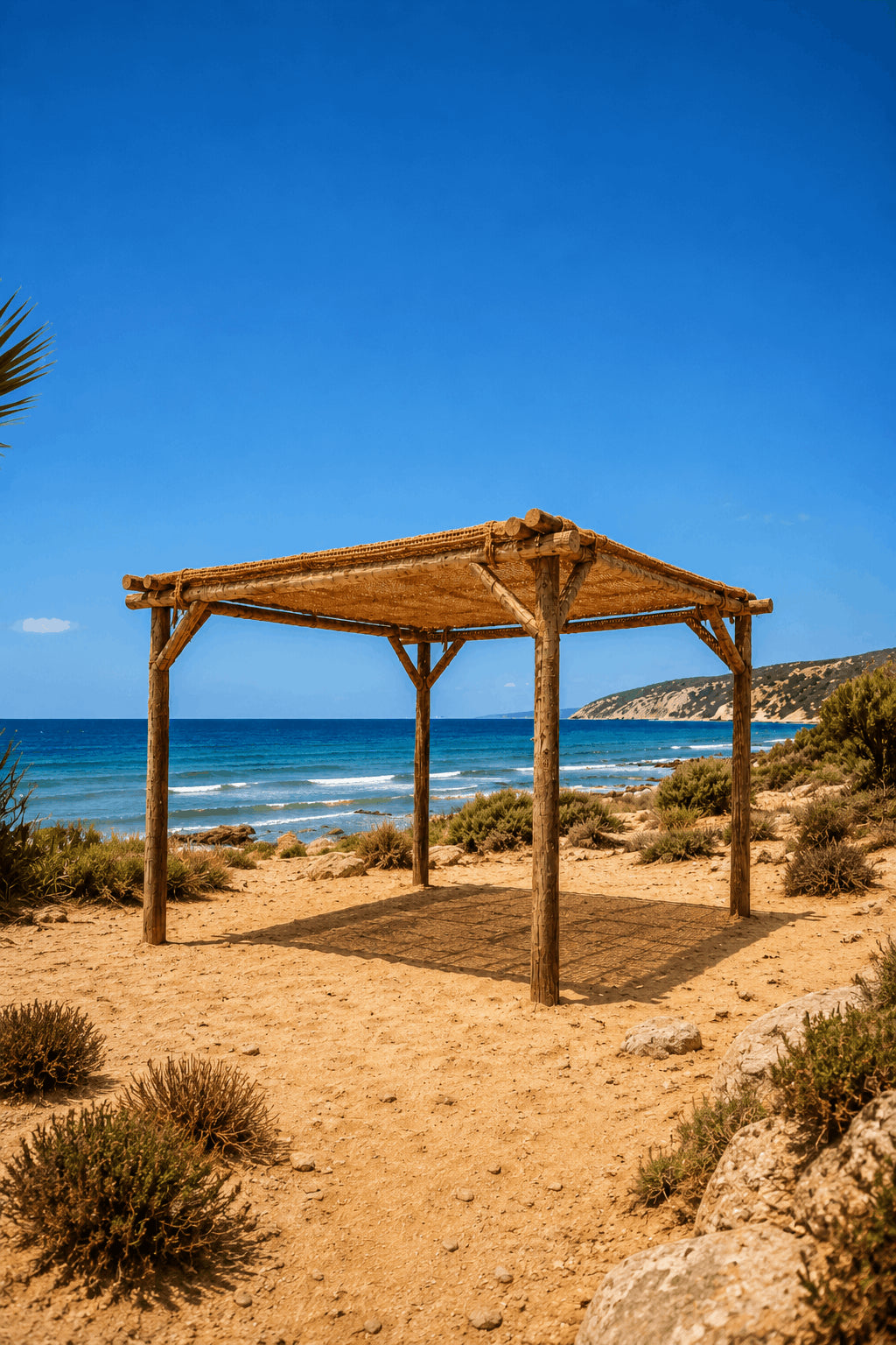 De Coco Shade Rechthoekig - Naturel - 300x300