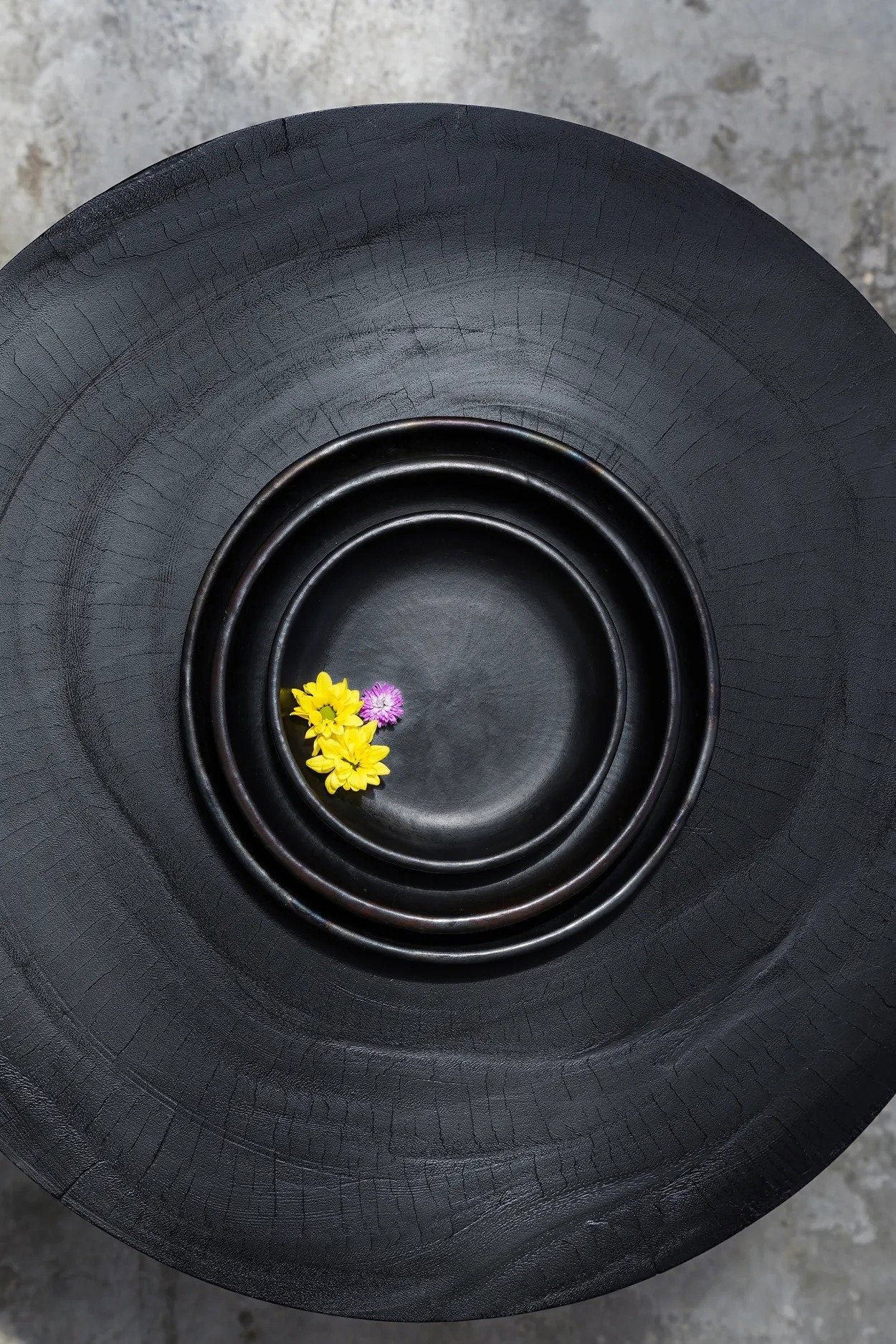 The Burned Classic Plate - Zwart - M