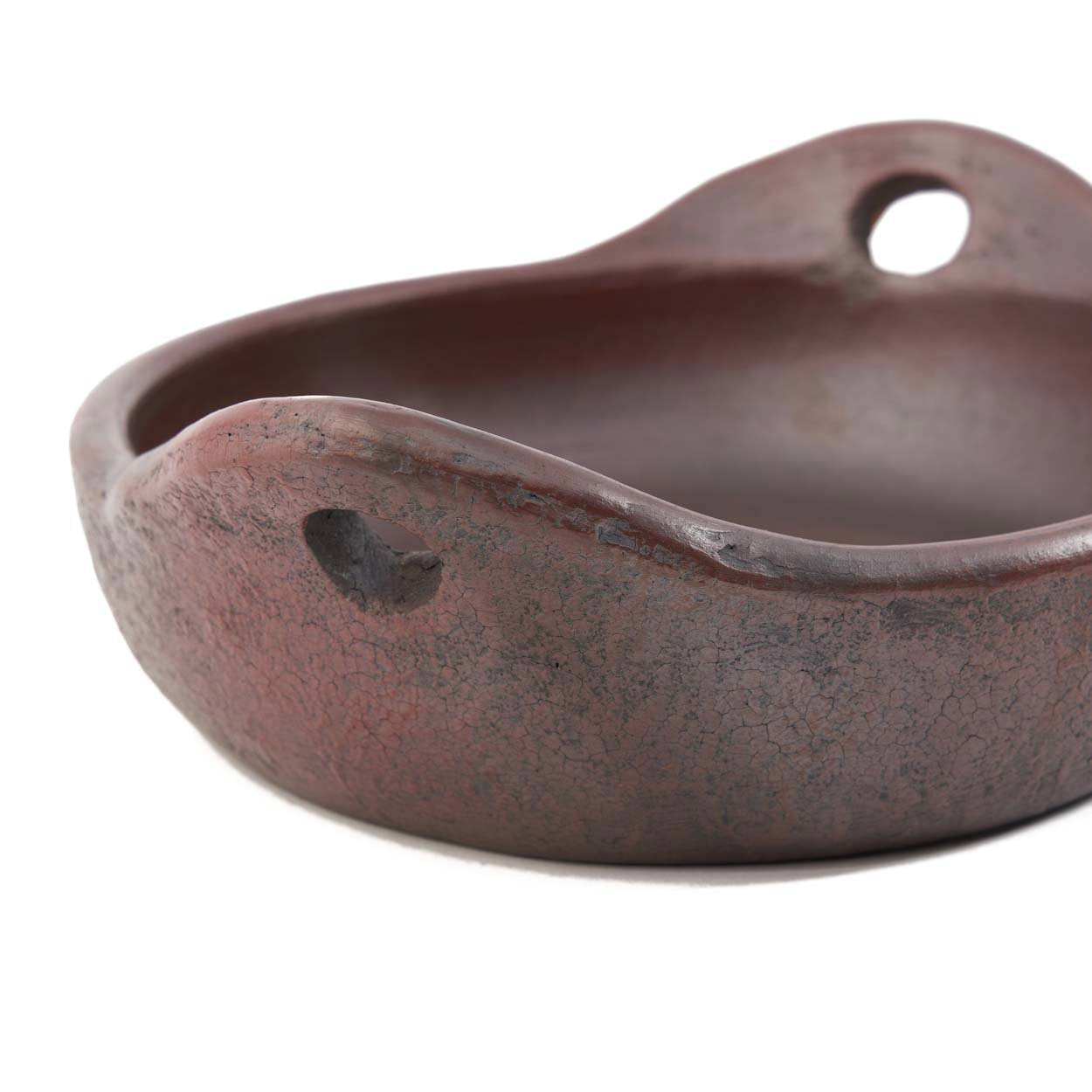 Het etnische diepe bord - Terracotta