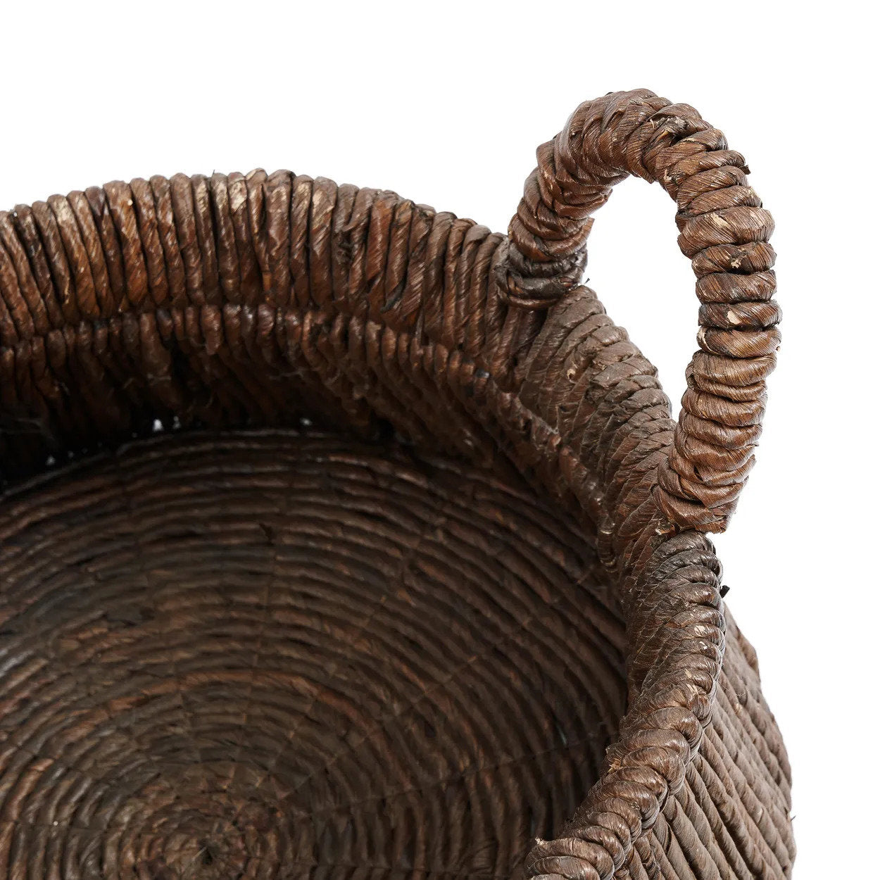Bananenblad opbergmand Chizara 42 x 26.5 x 42 cm