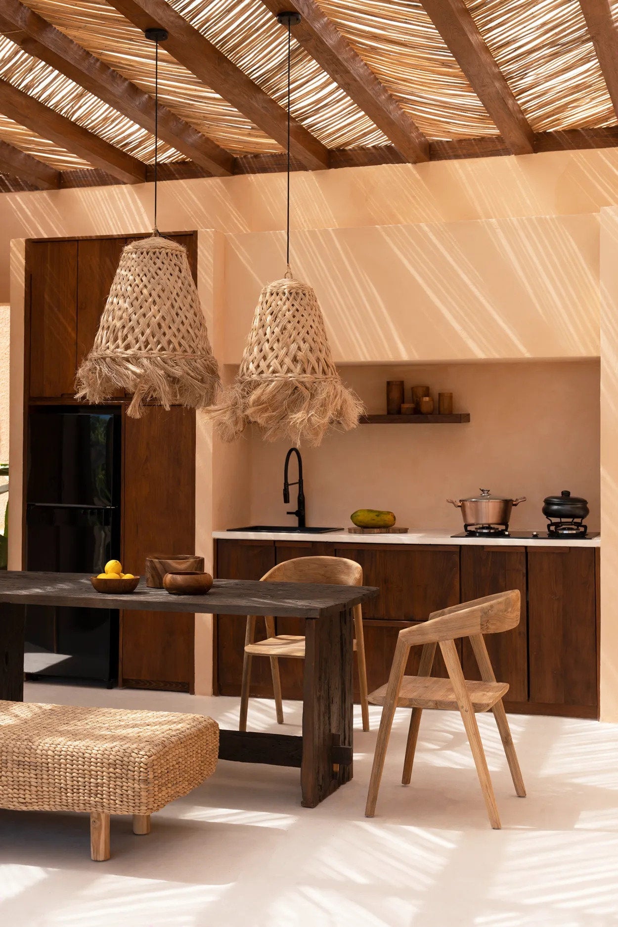 Abaca hanglamp Jelly Fish 63 cm